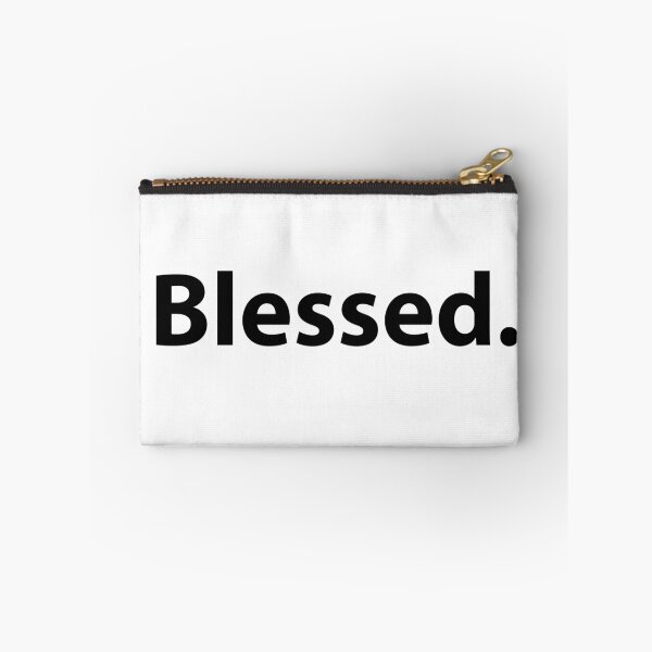 Item preview, Blessed Simple Text Positivity designed and sold by TravelScientist.