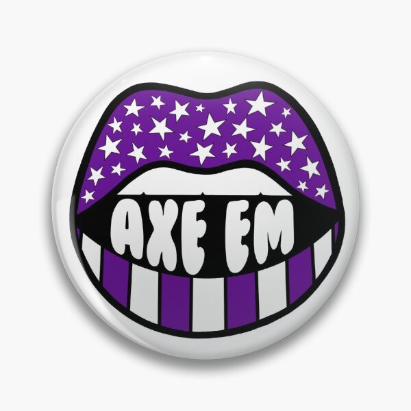 Item preview, “Axe Em” Stars & Stripes Mouth designed and sold by crystalcreative.