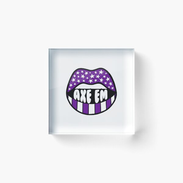 Item preview, “Axe Em” Stars & Stripes Mouth designed and sold by crystalcreative.