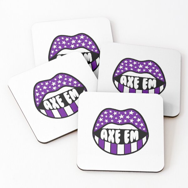 Item preview, “Axe Em” Stars & Stripes Mouth designed and sold by crystalcreative.