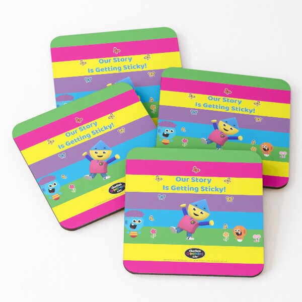 Item preview, charlie's colorforms city - Our Story Is Getting Sticky designed and sold by PacificStreams.