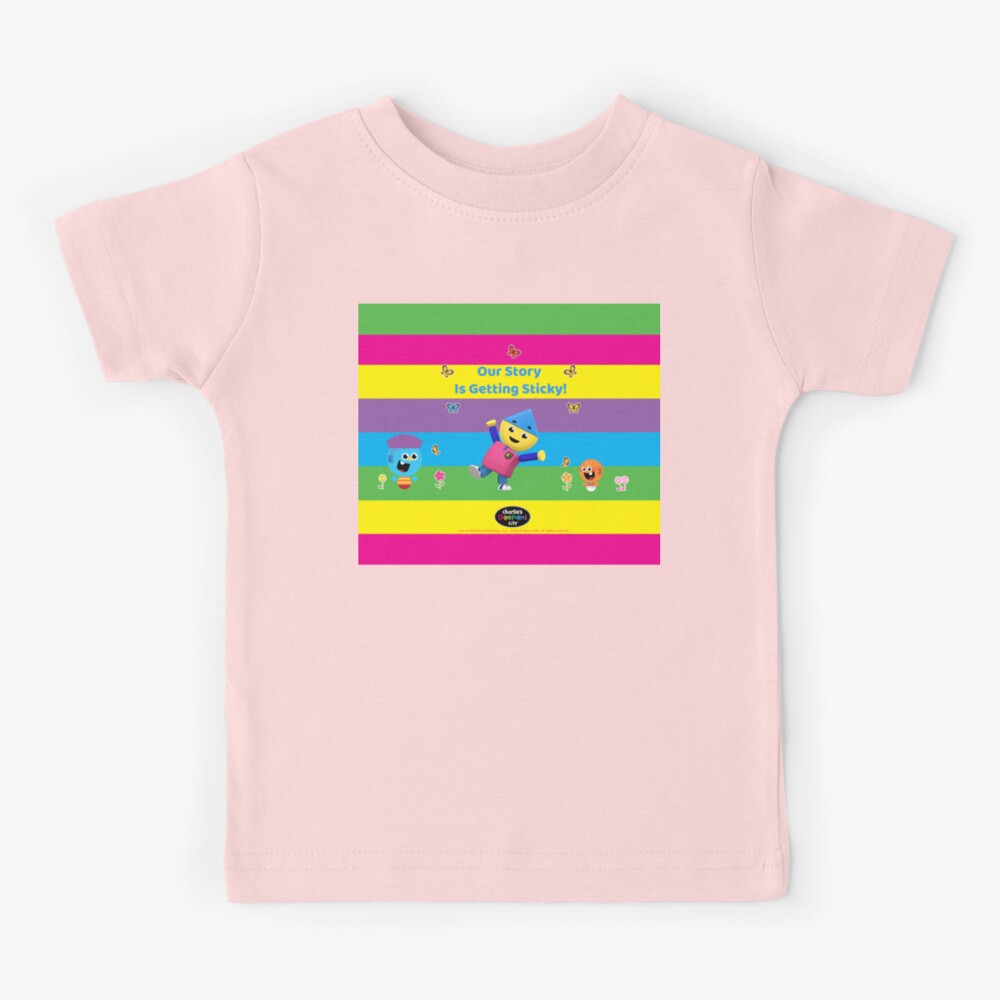 Color Me Happy Charlie's Colorforms City. Kids T-Shirt for Sale by  LaziniArts