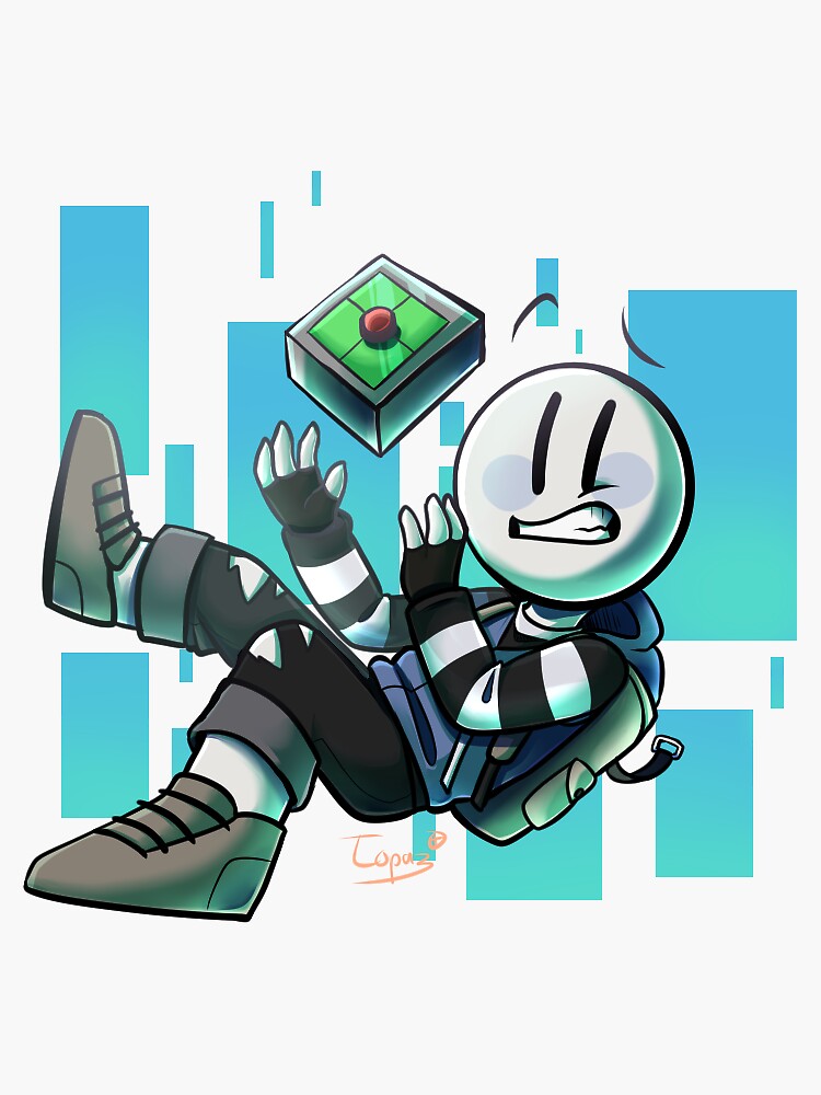 "Henry Stickmin Sticker" Sticker for Sale by Topaztehdemon Redbubble