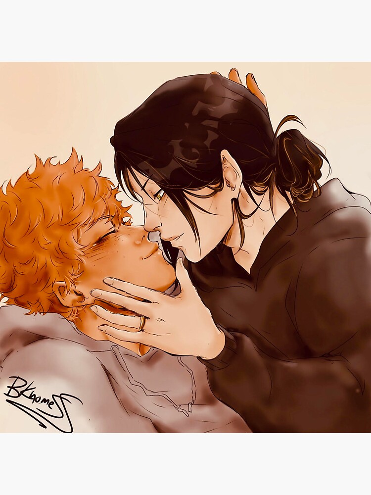 "Kenma and Hinata" Sticker by bknomess | Redbubble