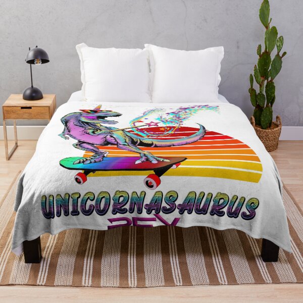 Item preview, Unicornasaurus Rex, Rad Sunset designed and sold by Poloy.