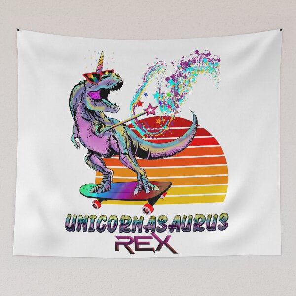 Item preview, Unicornasaurus Rex, Rad Sunset designed and sold by Poloy.