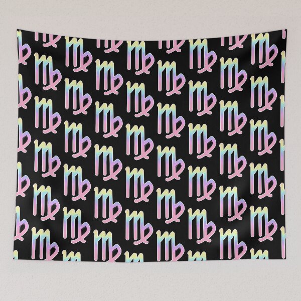 Item preview, Virgo - Gradient, Black background designed and sold by QSOdesigns.