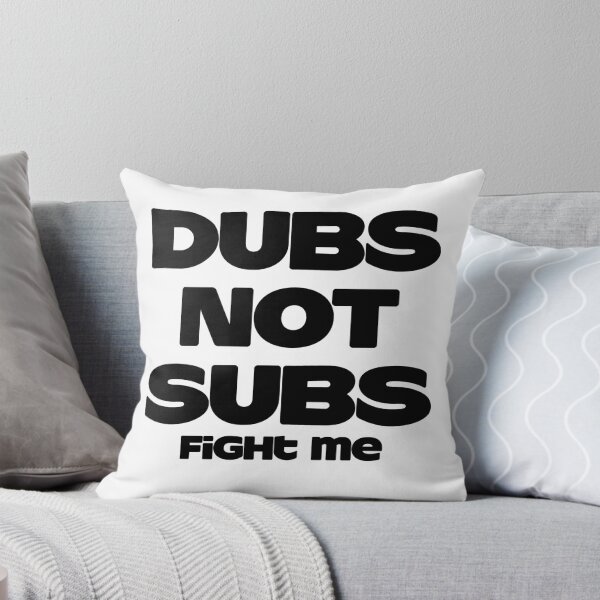 Item preview, DUBS NOT SUBS (Black) designed and sold by TinaLane.