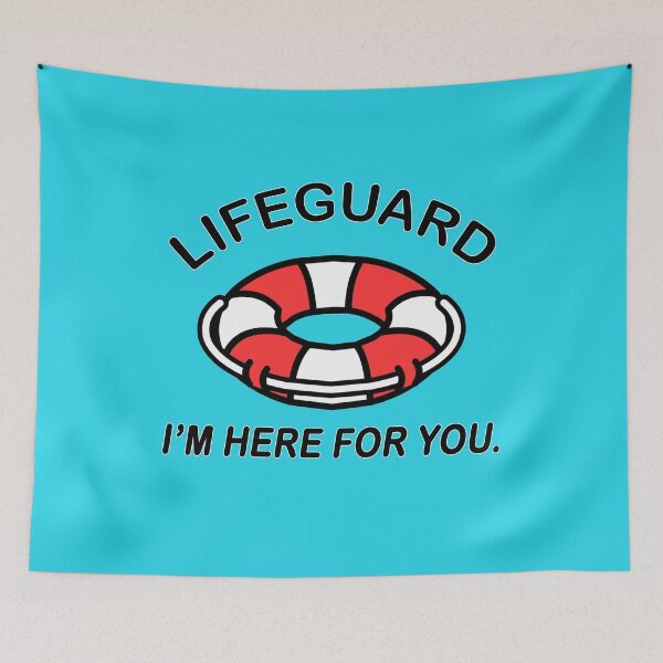 Item preview, LIFEGUARD I'M HERE FOR YOU. designed and sold by WearAndLive.