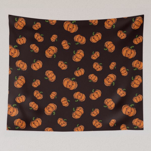 Item preview, Cute Pumkins Halloween pattern  designed and sold by Arthemeral.