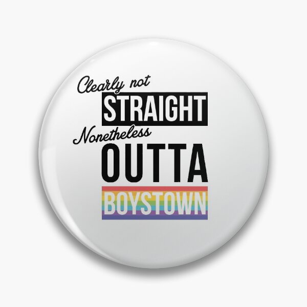 Artikelvorschau, (Ganz klar nicht) Straight - (Trotzdem) Outta Boystown entworfen und verkauft von rhserra.