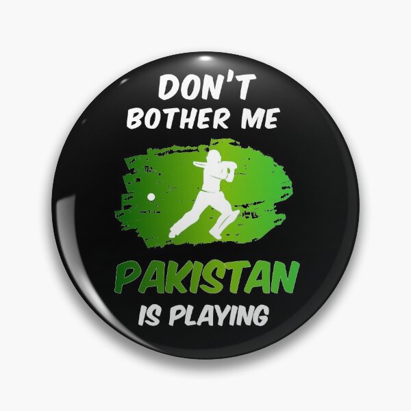 Item preview, Don't Bother me, Pakistan is Playing Cricket designed and sold by Uppercase Tees.