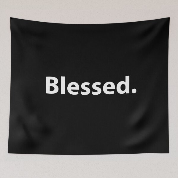 Item preview, Blessed Simple Text Positivity designed and sold by TravelScientist.