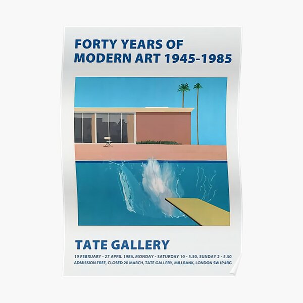 Forty years a modern art Poster