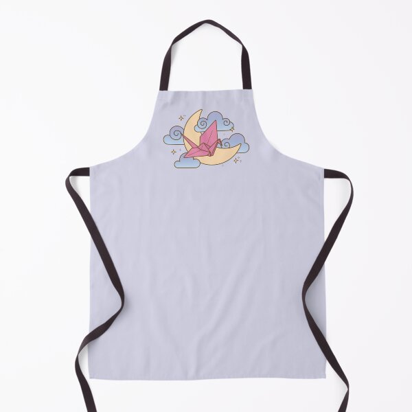 Item preview, Tsuru with Moon and Clouds designed and sold by LuYukari.