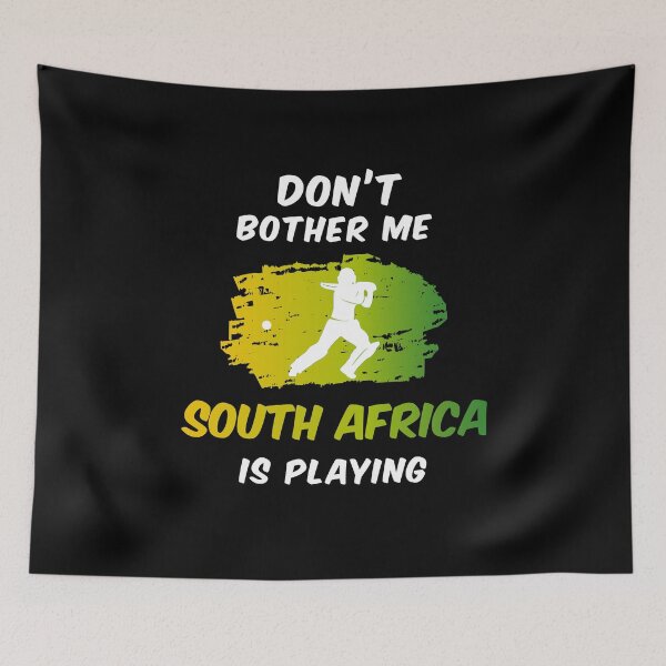 Item preview, Don't Bother me, South Africa is Playing Cricket designed and sold by Uppercase Tees.