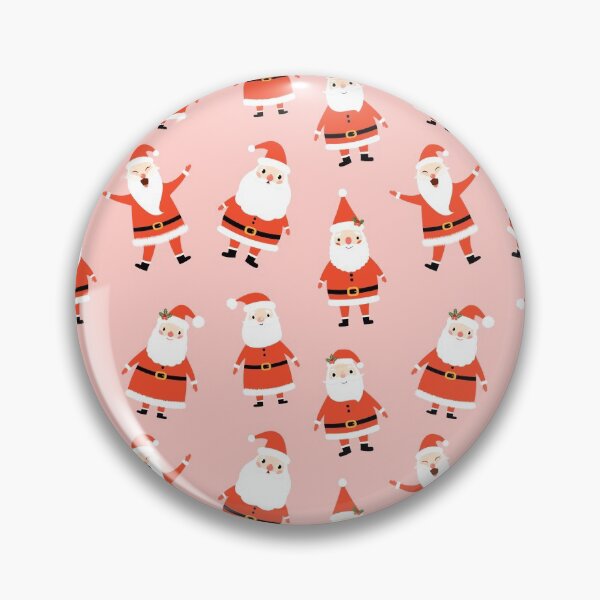 Item preview, Cute Santa Claus on pink background designed and sold by Pravokrugulnik.