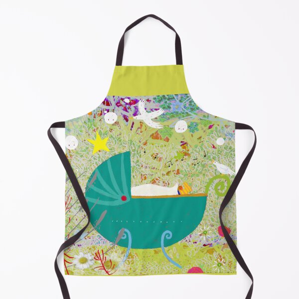 Item preview, Child motif "pram in the sun" designed and sold by Karine-Anglade.