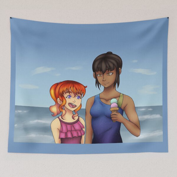 Item preview, Friends at the Beach designed and sold by TheKohakuDragon.