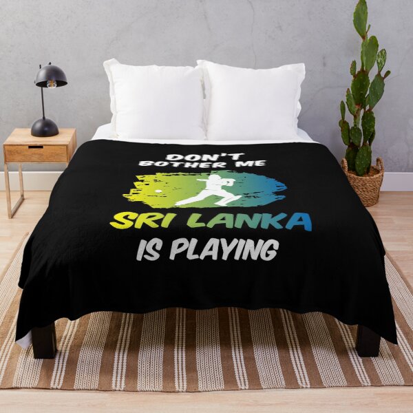Item preview, Don't Bother me, Sri Lanka is Playing Cricket designed and sold by Uppercase Tees.