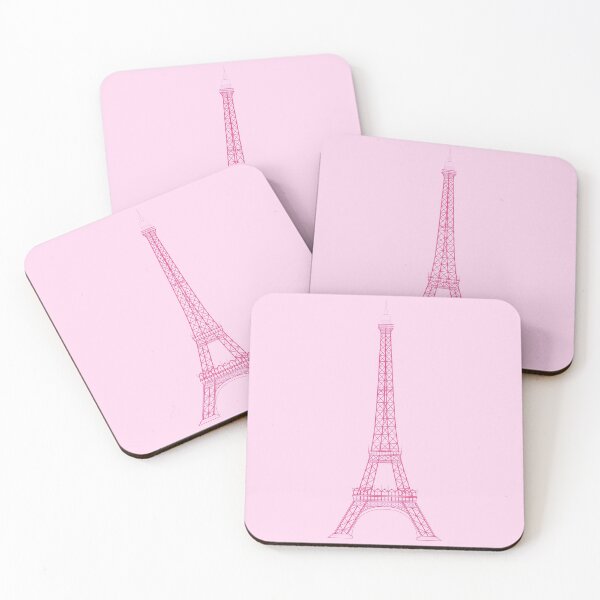 Item preview, Eiffel Tower Paris Illustration (Pink) designed and sold by JHMimaging.