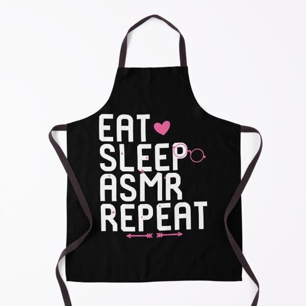 Item preview, Eat Sleep ASMR Repeat Brain Tingles designed and sold by at85productions.