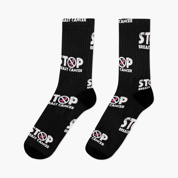 Item preview, Stop breast cancer support qoute designed and sold by mederDESIGNS.