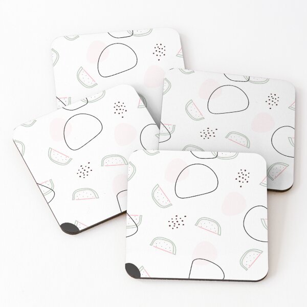 Item preview, Abstract design and doodle watermelon slice with bones designed and sold by Eshka.