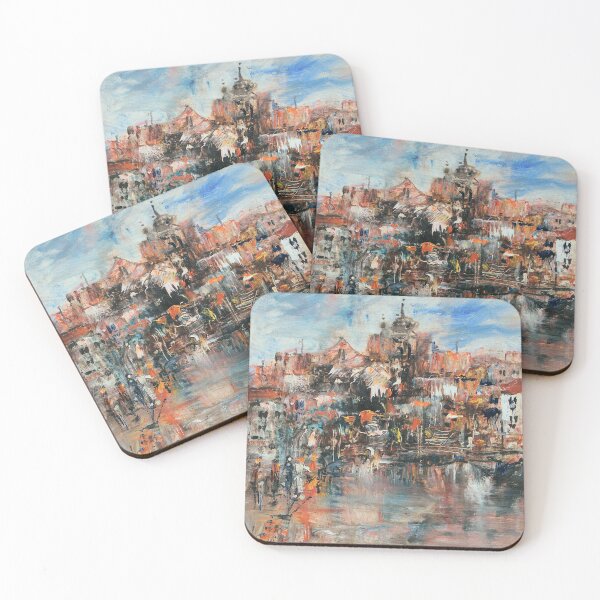 Item preview, The Historic City with Towers designed and sold by Ethiyo.