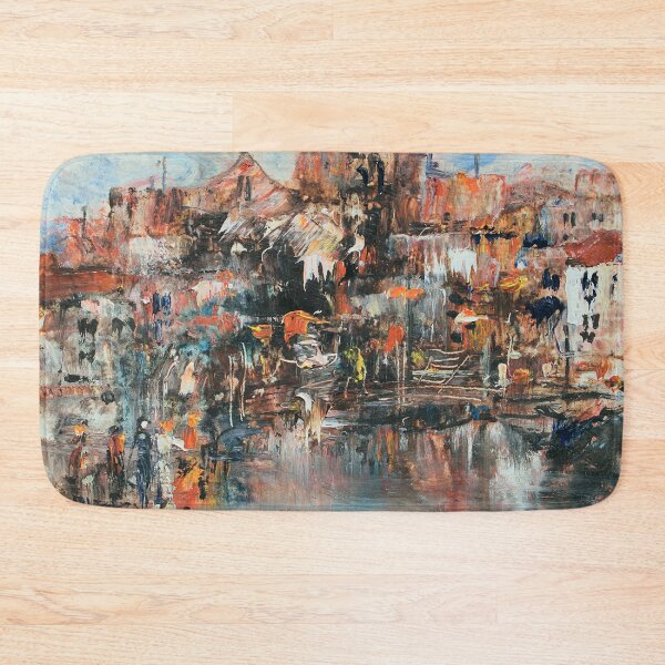 Item preview, The Historic City with Towers designed and sold by Ethiyo.