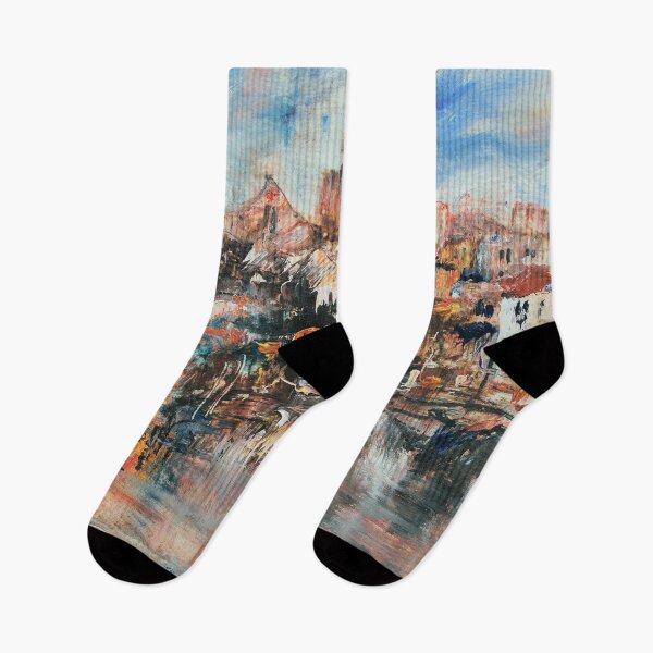 Item preview, The Historic City with Towers designed and sold by Ethiyo.