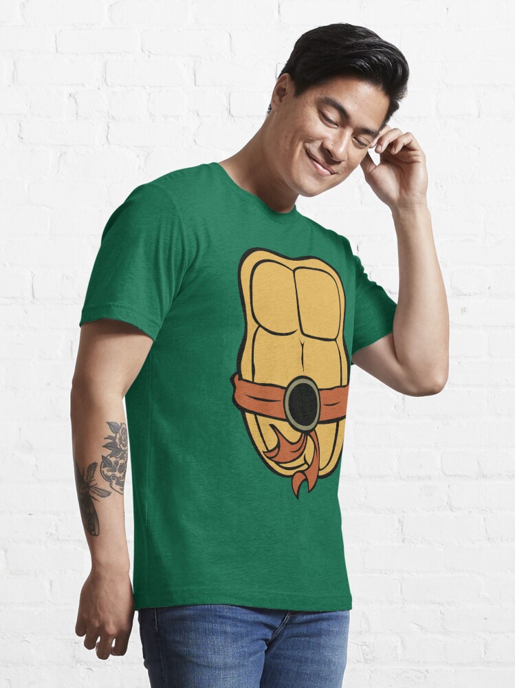 Youth TMNT Cowabunga Youth T-Shirt from Homage | Grey | Retro Nickelodeon T-Shirt from Homage.