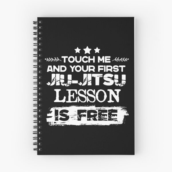 Item preview, Touch me and your first Jiu Jitsu lesson is free designed and sold by Nessshirts.