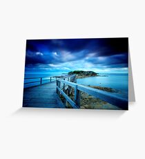 Bare Island Greeting Card