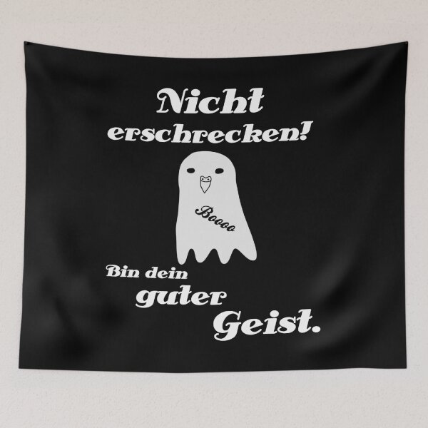 Item preview, Halloween, budgie, ghost don't scare designed and sold by Bodino.