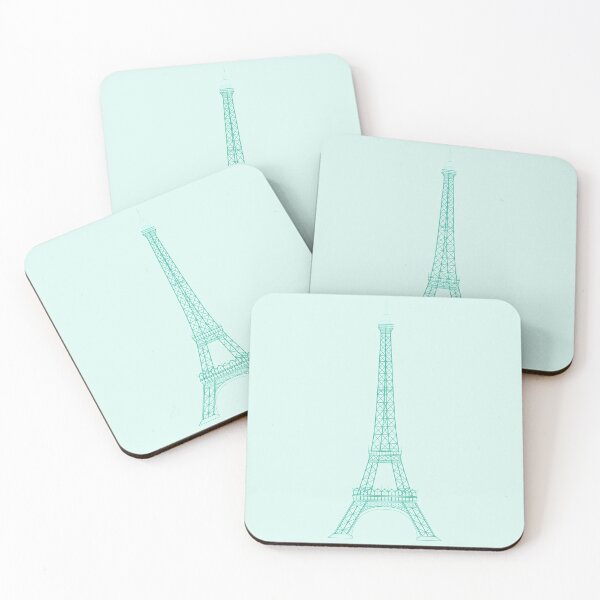 Item preview, Eiffel Tower Paris Illustration (Green) designed and sold by JHMimaging.
