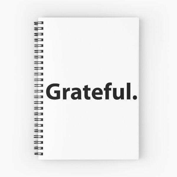 Item preview, Grateful Simple Text Positivity designed and sold by TravelScientist.