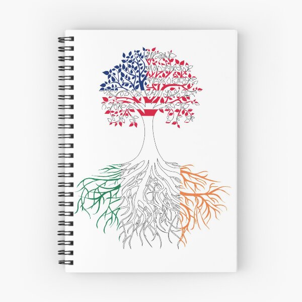Item preview, USA/IRELAND Tree with roots designed and sold by Celtic Knot Designs.