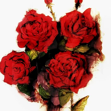Artwork thumbnail, Red Roses by Kandi Curtis