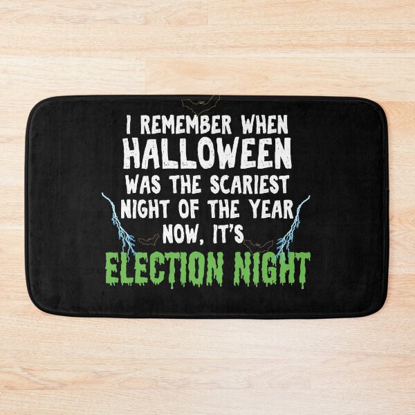 Item preview, Halloween was the scariest night of the year now, it's Election night designed and sold by Gifafun.
