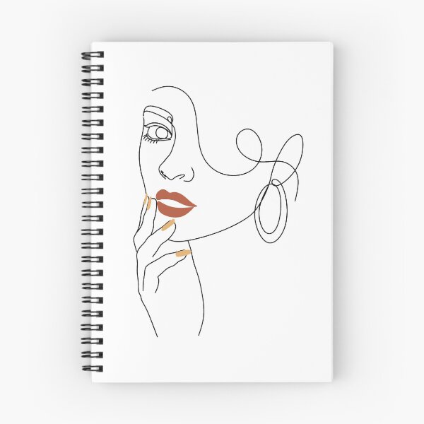 Item preview, Minimalist Girl Sketch Art, Woman In One Line Drawing, Minimal Face, Elegant Black and White Female Poster designed and sold by OneLinePrint.