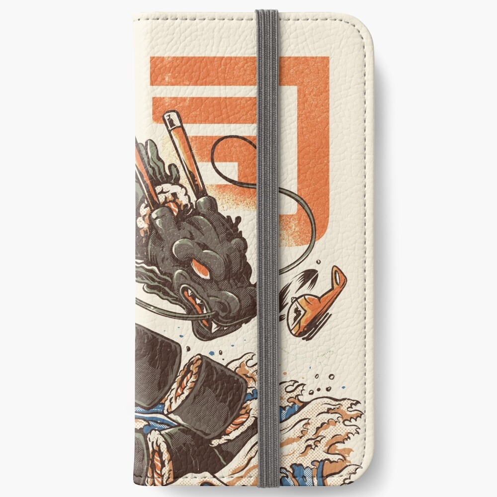 Great Sushi Dragon iPhone Wallet