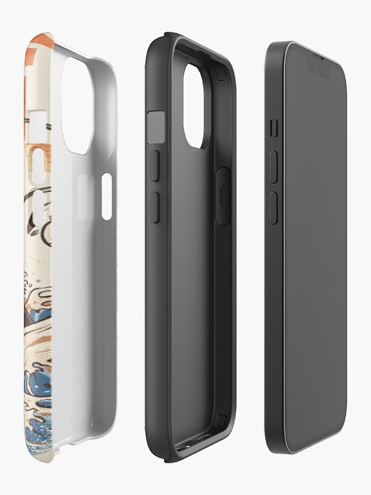 Alternate view of Great Sushi Dragon iPhone Case