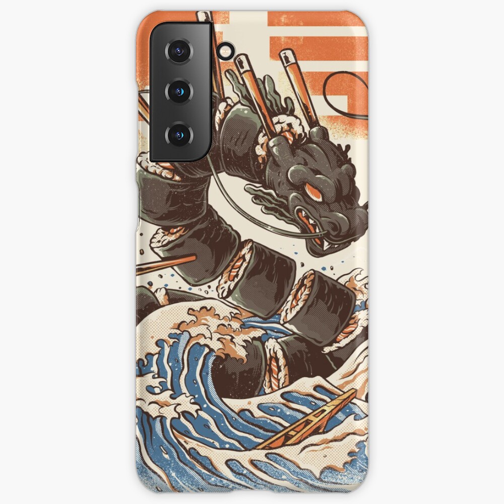 Great Sushi Dragon Case & Skin for Samsung Galaxy