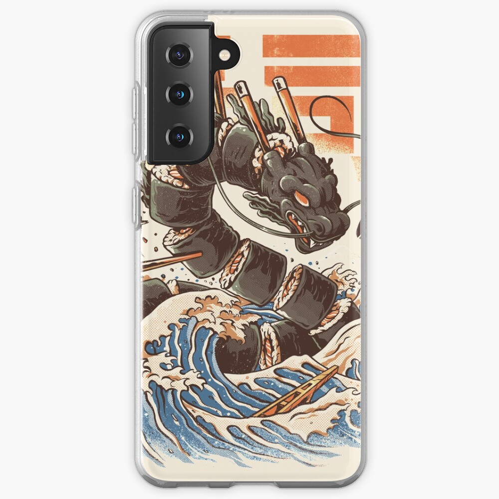 Great Sushi Dragon Case & Skin for Samsung Galaxy