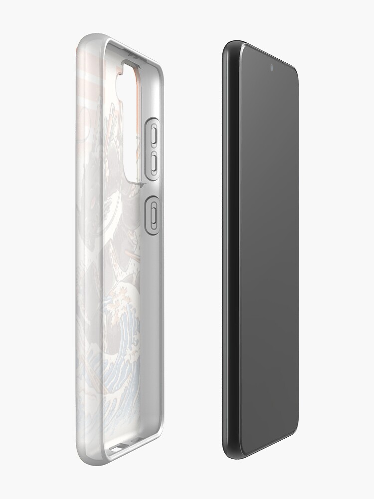 Alternate view of Great Sushi Dragon Case & Skin for Samsung Galaxy