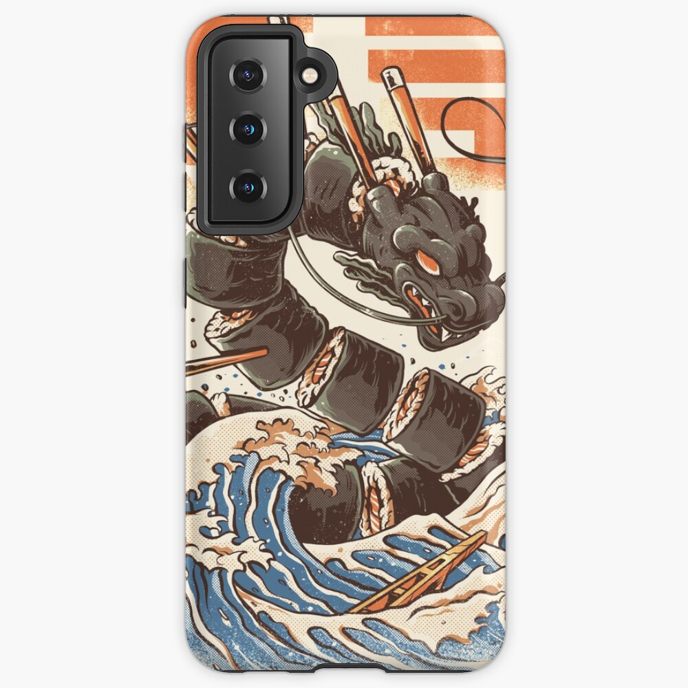Great Sushi Dragon Case & Skin for Samsung Galaxy
