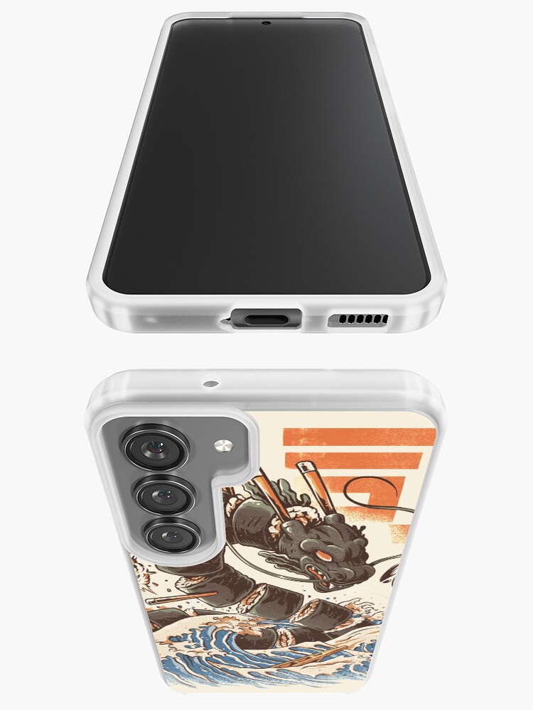 Thumbnail 3 of 4, Samsung Galaxy Phone Case, Great Sushi Dragon designed and sold by Ilustrata Design.
