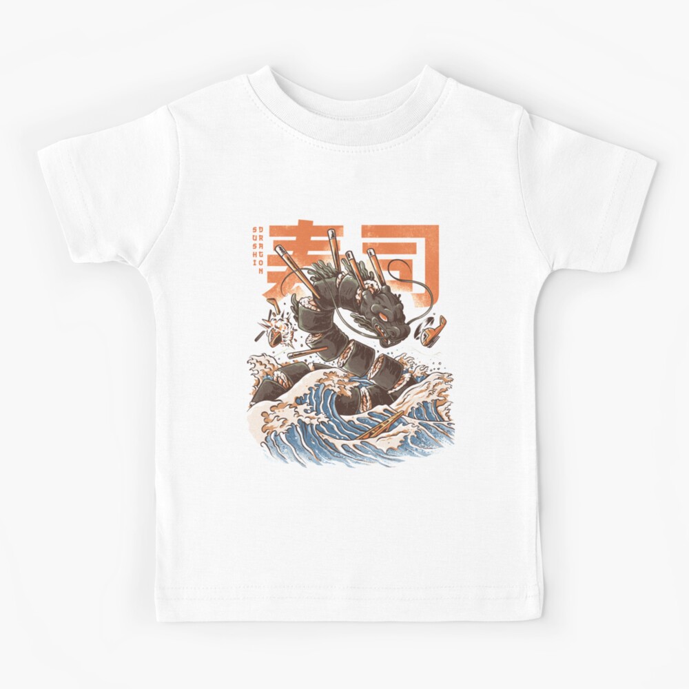Great Sushi Dragon  Kids T-Shirt