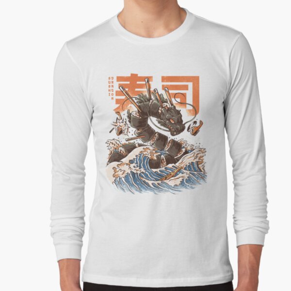 Great Sushi Dragon Long Sleeve T-Shirt